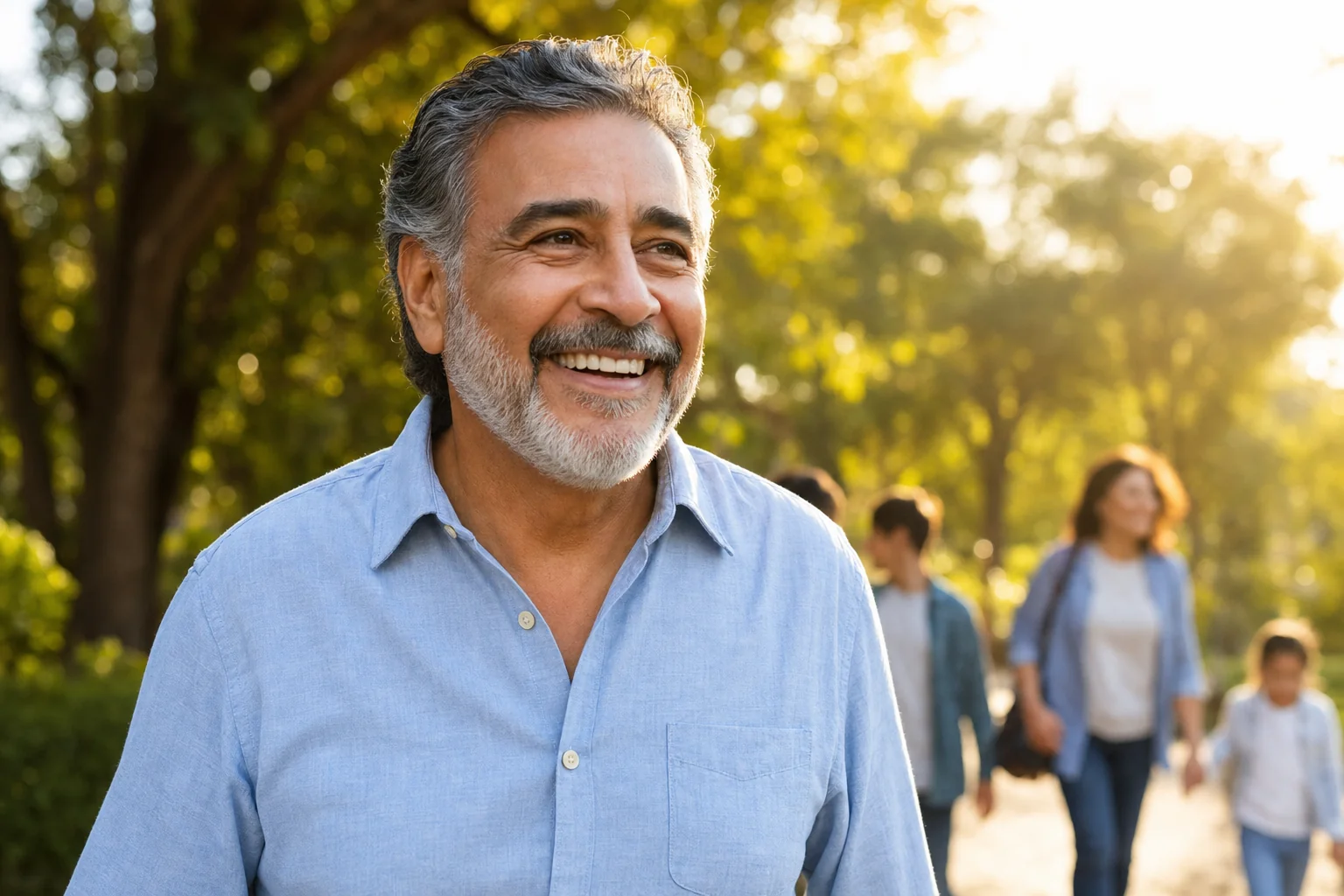 Persona mayor con energía y buena salud tras cuidar su corazón con Arterio-9